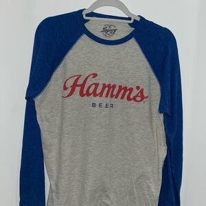 Legacy Blue and Gray Long Sleeve Tee